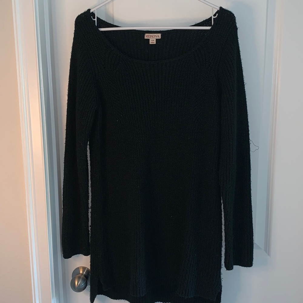 Black Oversized Sweater